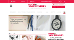 Desktop Screenshot of paroledesagesfemmes.com